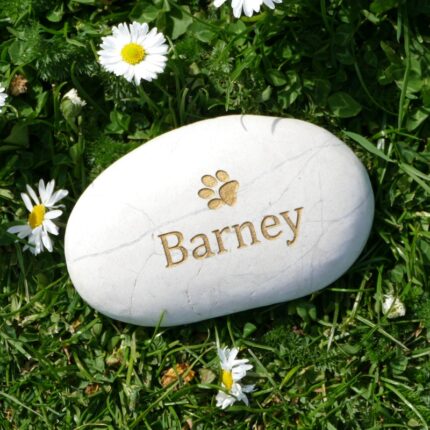 Dog-Memorial-Pebbles