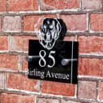 Golden Retriever House Sign