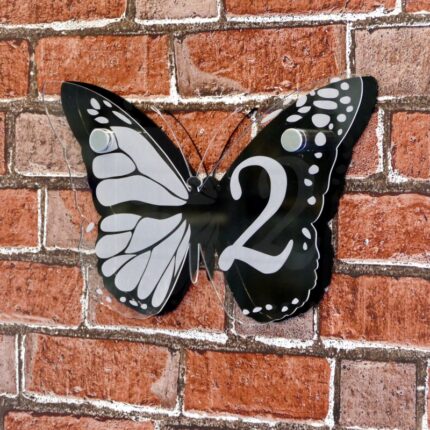 Large-Butterfly-House-Number