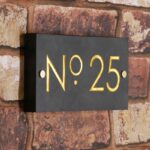 Thick-slate-house-door-signs