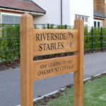 Free-Standing-Oak-Ladder-Signs-by-Snobs-Signs