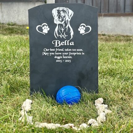 Dog Engraved Memorial