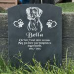 Dog Grave Marker