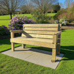 Engraved Memorial Bench Made in Kent available for less than £200